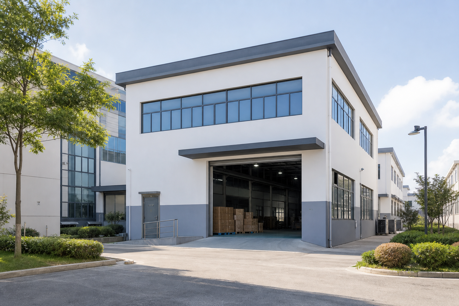 Yiwu accessories factory exterior